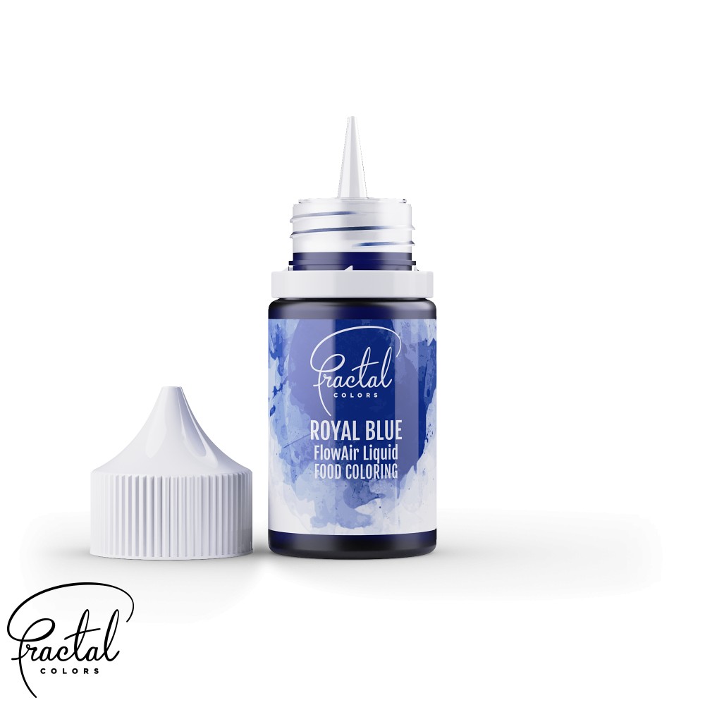 Royal Blue - FlowAir Liquid Food Coloring - 30 g - Fractal C