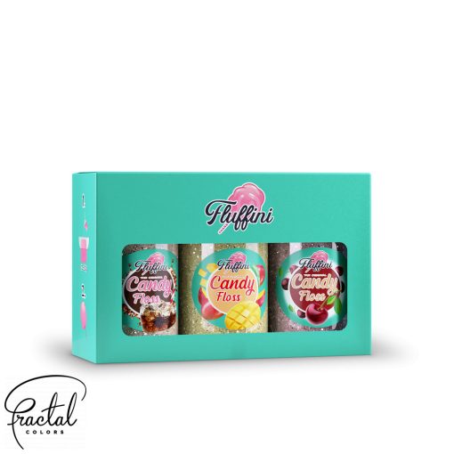 Fluffini Candy Floss PACK - Cola, Mango, Sour Cherry