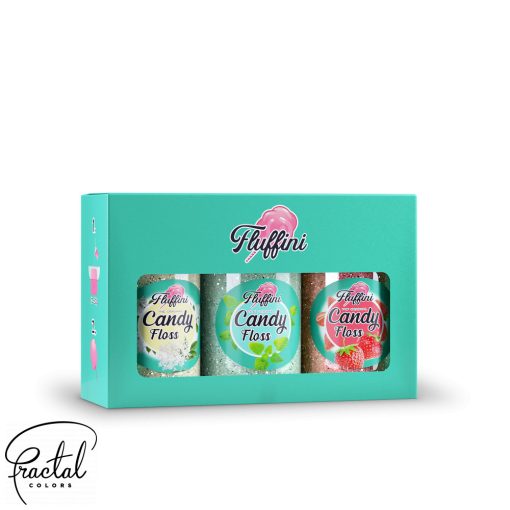 Fluffini Candy Floss PACK - Elderberry, Mint, Strawberry